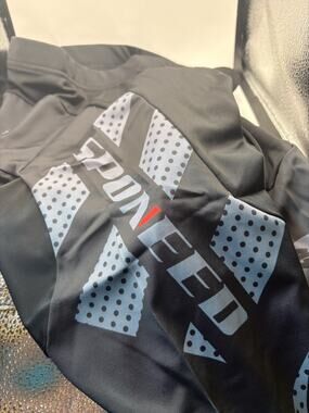 Sponeed Men's Cycling Shorts, Half Pants Gray Size Large NEW